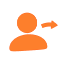 Team delegation icon