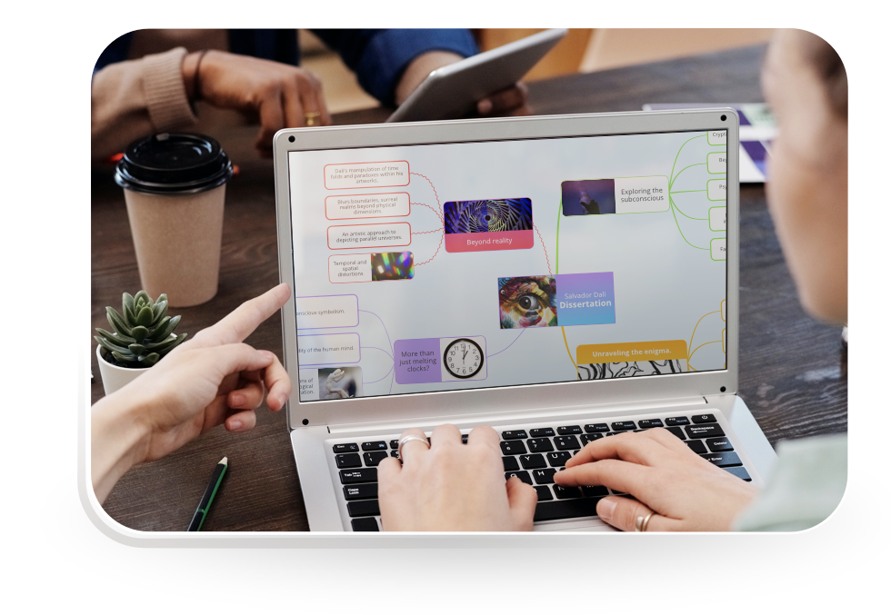 Ayoa mind maps are a brain friendly format