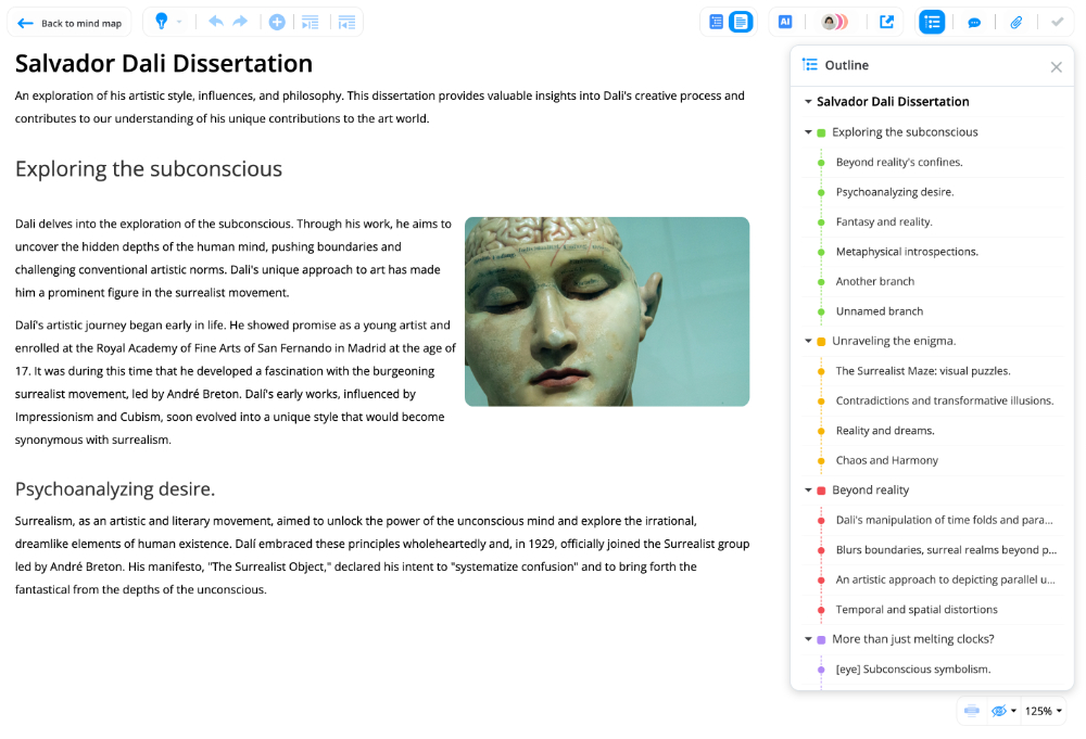 Document view